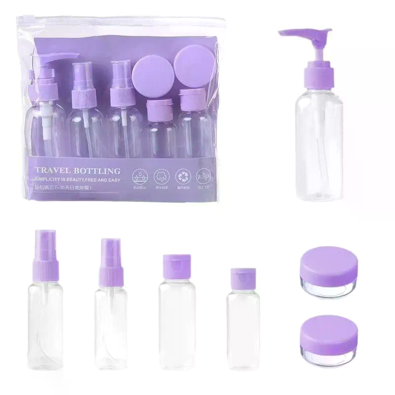 Travel Accessories Needed - 1 Set Travel Refillable Bottle Set