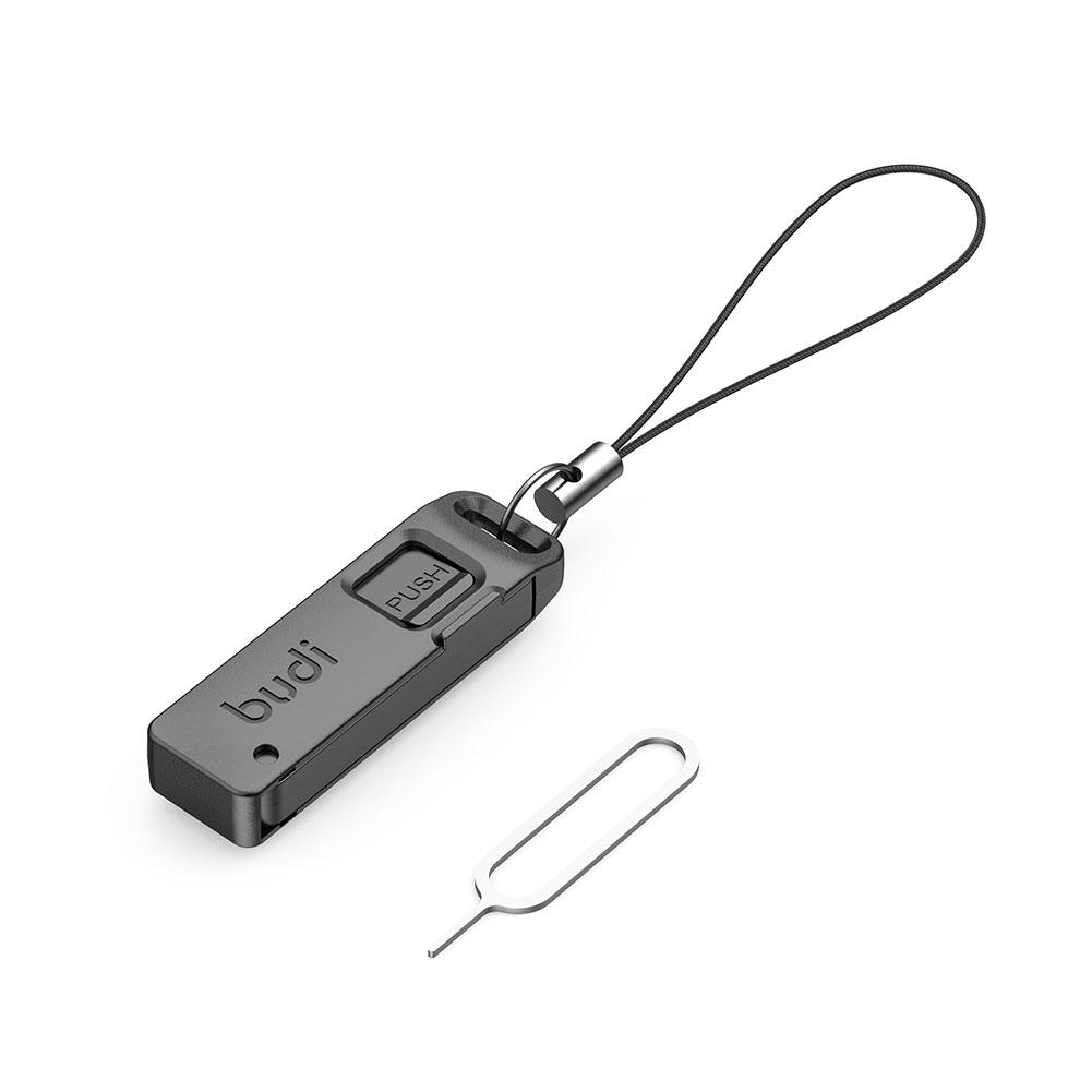 Sim Card Holder Case - Multifunctionele kaartslot opslagdoos TF SIM-kaartejector opslagslot