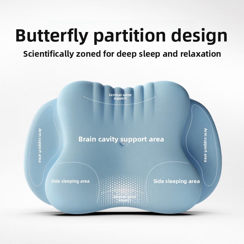 Butterfly Shaped Zero Pressure - огляд і ціна Neck Pillow Memory Foam