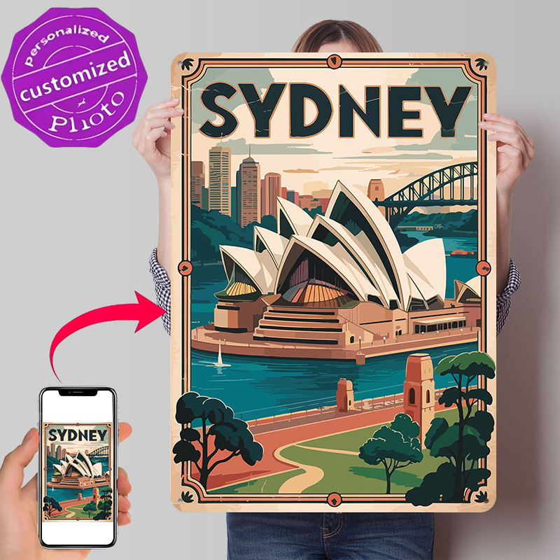 Sydney Travel 3D Texture Print - огляд і ціна Travel Accessories Sydney