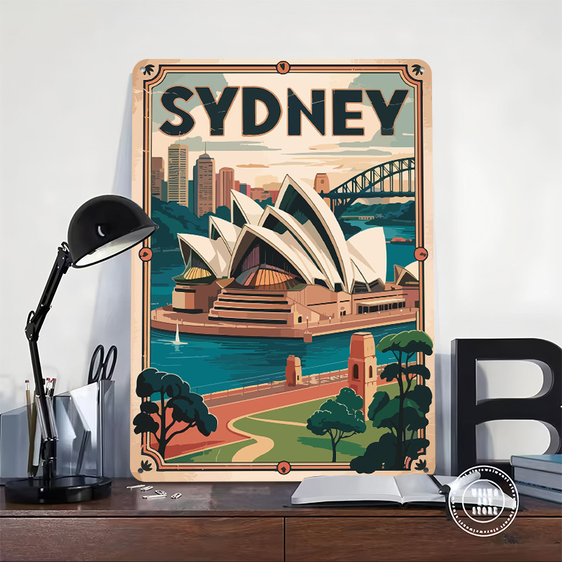 Sydney Travel 3D Texture Print - огляд і ціна Travel Accessories Sydney