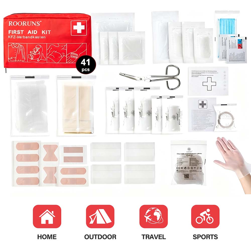 Travel Essentials First Aid Ki - огляд і ціна Travel Accessories Needed