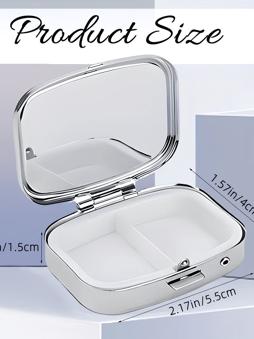 Personal Pill Organizer Box, G - огляд і ціна Quirky Travel Accessories