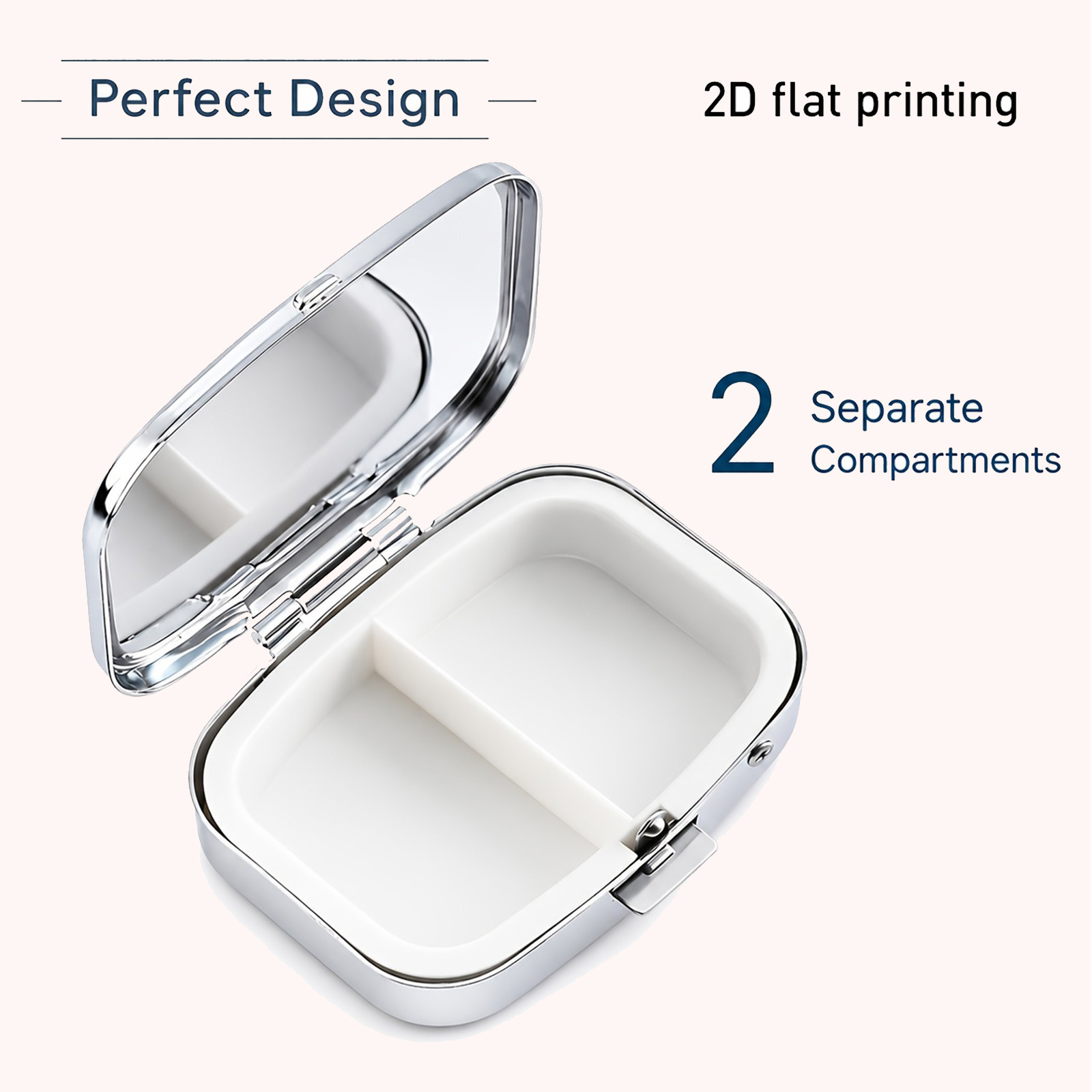Personal Pill Organizer Box, G - огляд і ціна Quirky Travel Accessories