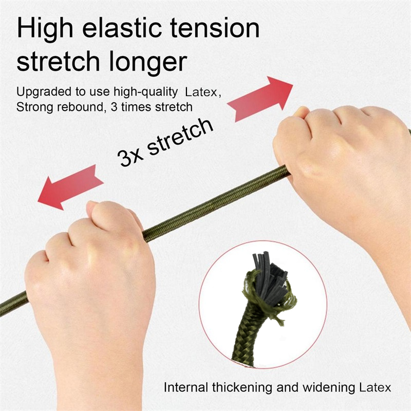 30-210cm 7mm Packing Ropes Ela - огляд і ціна Travel Accessories Bike