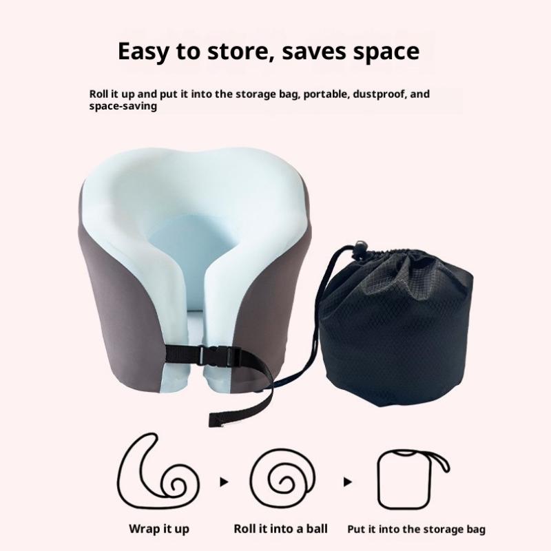 Portable U-shaped Travel Pillo - огляд і ціна Neck Pillow Memory Foam