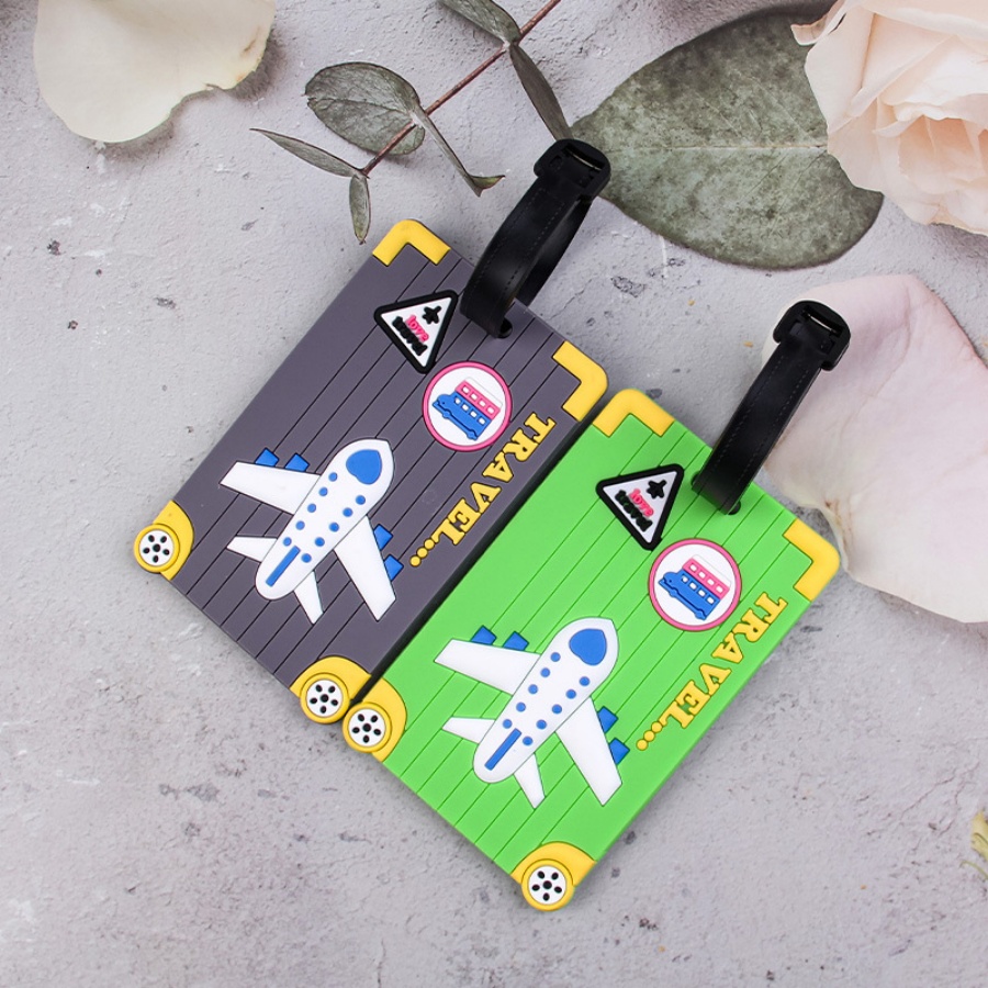 Soft PVC Luggage Tags Plane Pa - огляд і ціна Travel Accessories On Plane