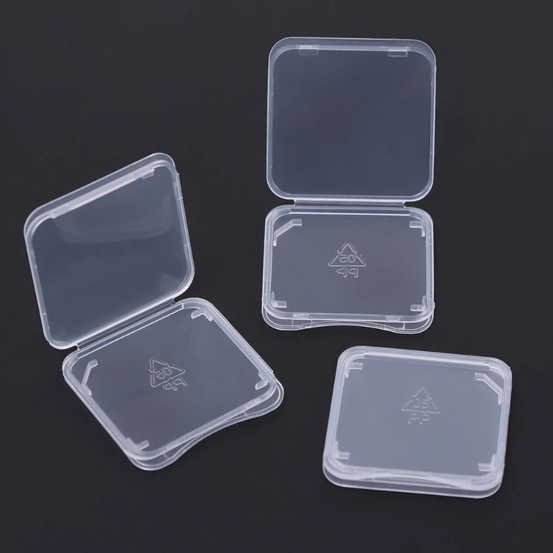 20/10/5/1PCS Transparent TF/SD - огляд і ціна Sim Card Holder Case