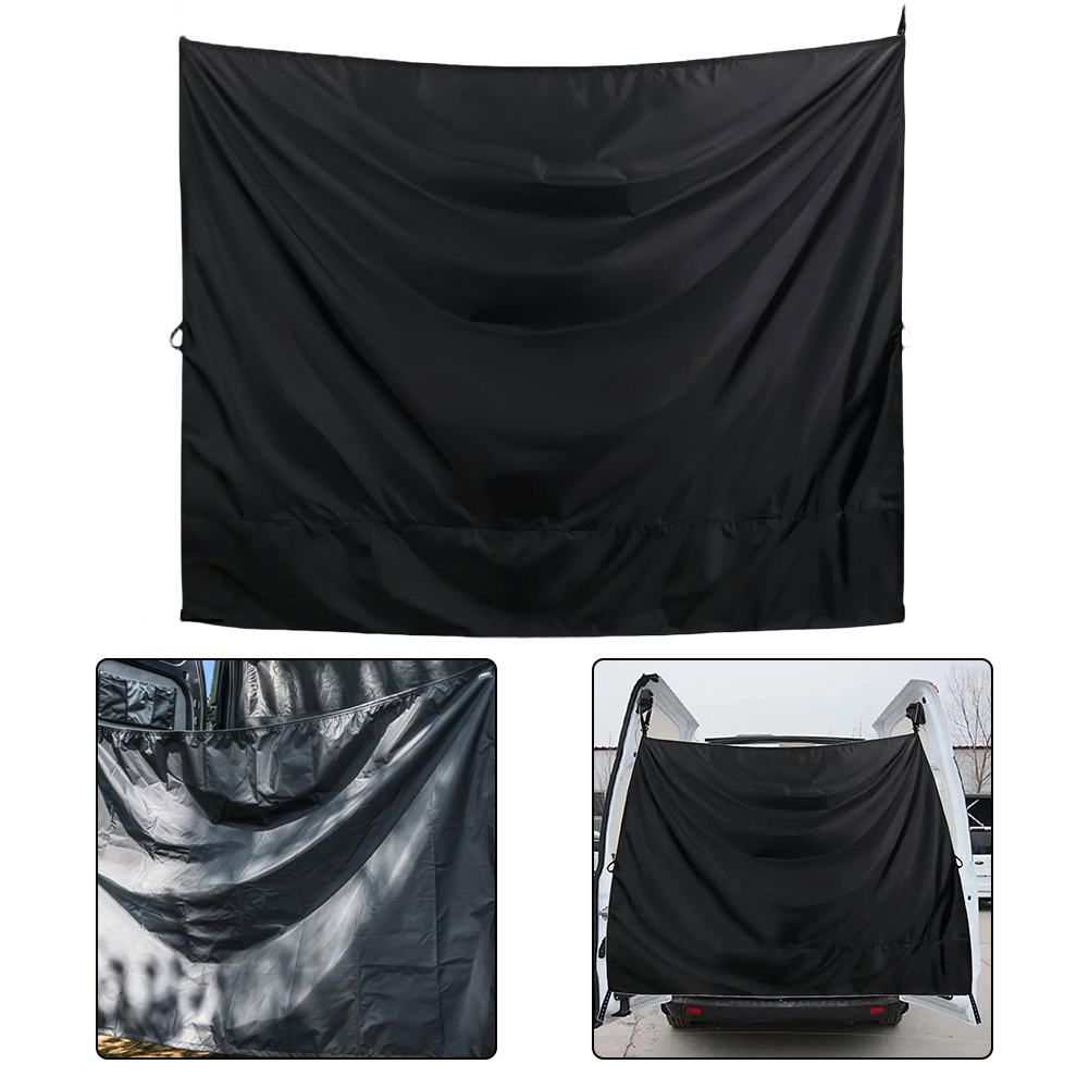 /Black /Rear /Door Curtain 180 - огляд і ціна Travel Van Accessories