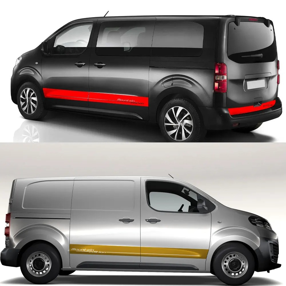 3PCS Car Side Rear Door Sticke - огляд і ціна Travel Van Accessories