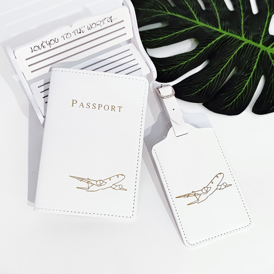2PCS/Set Aircraft Passport Cov - огляд і ціна Qantas Travel Accessories
