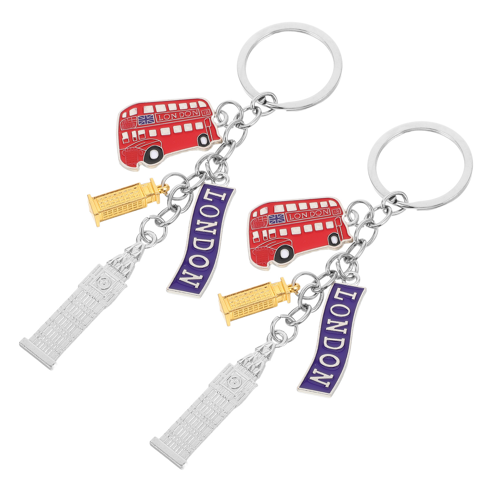 2Pcs British Themed England Ke - огляд і ціна Travel Accessories London