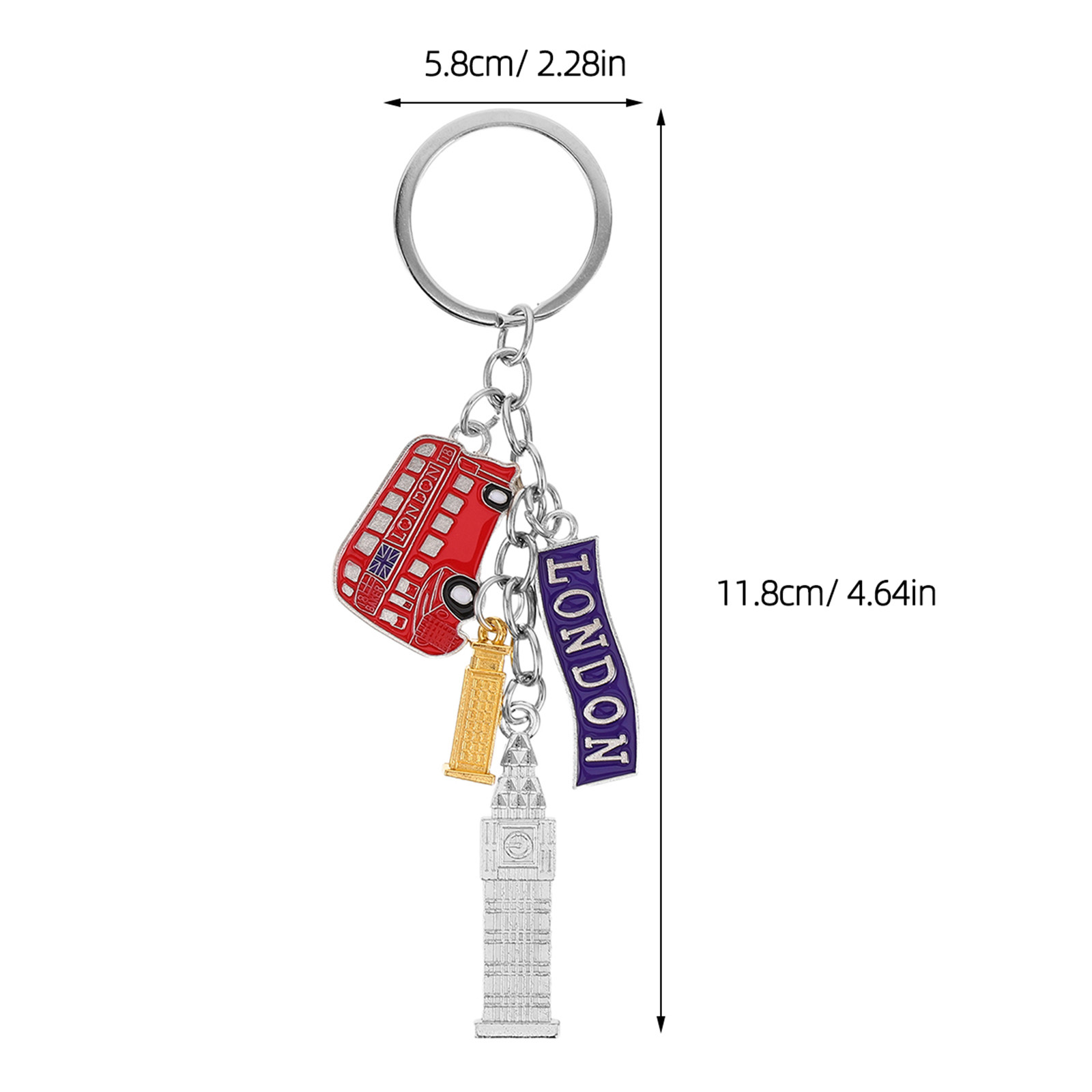 2Pcs British Themed England Ke - огляд і ціна Travel Accessories London