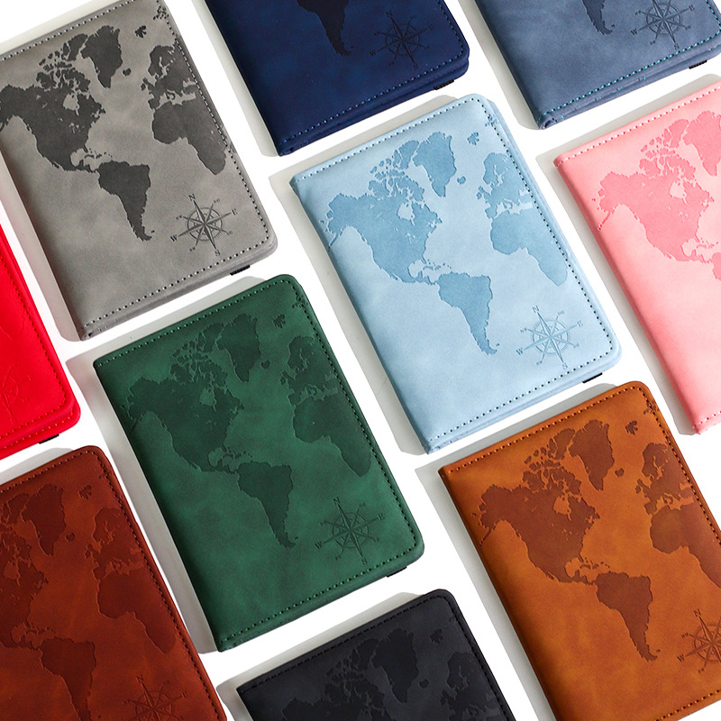 New Map Printed Passport Holde - огляд і ціна Travel Accessories On Plane