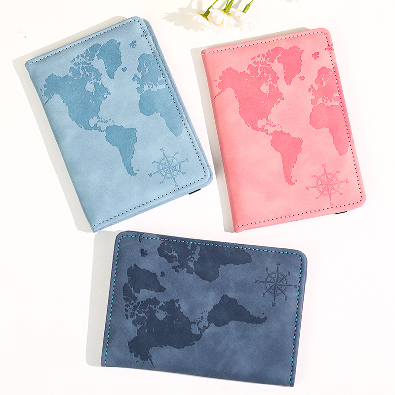 New Map Printed Passport Holde - огляд і ціна Travel Accessories On Plane