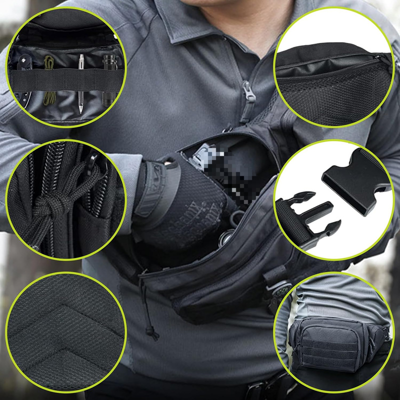 600D Oxford Multi-Pocket Waist - огляд і ціна Travel Accessories Bike