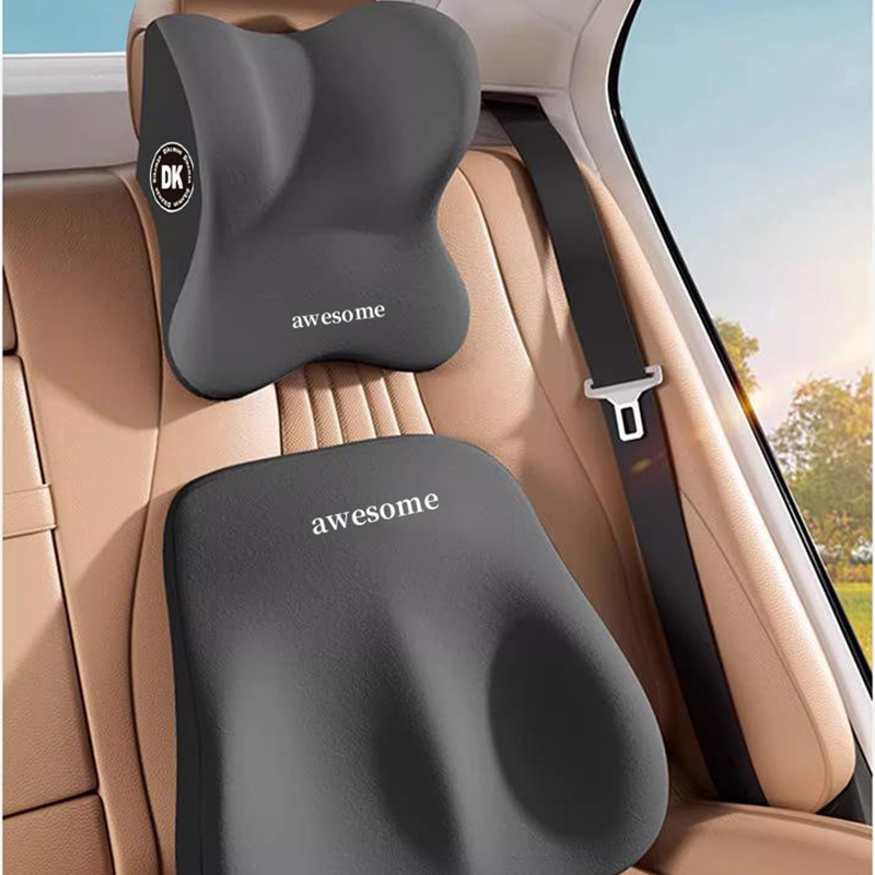 Car Neck Pillow & Lumbar Suppo - огляд і ціна Neck Pillow Memory Foam