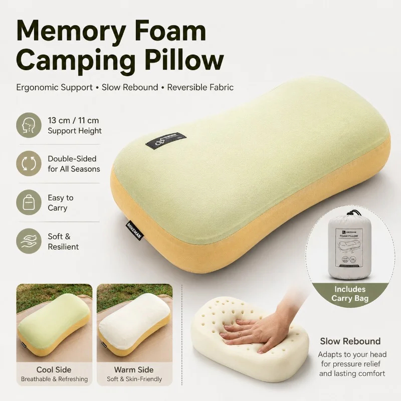Ultralight Portable Pillow Mem - огляд і ціна Neck Pillow Memory Foam