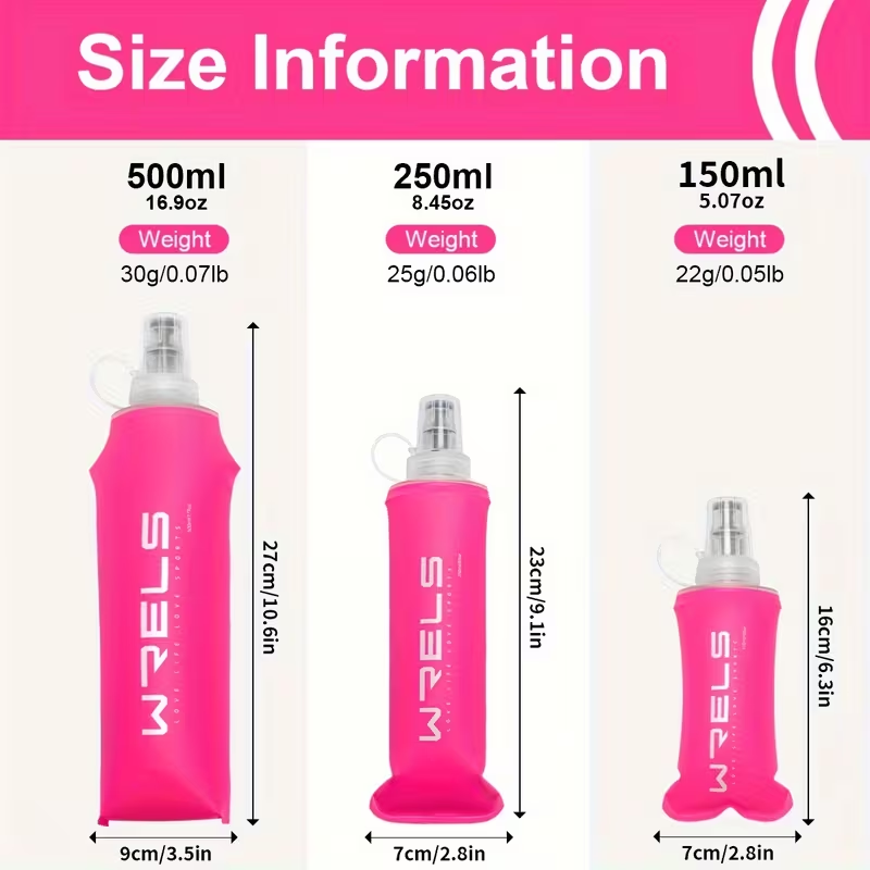 WRELS Collapsible Folding Wate - огляд і ціна Water Bottle Collapsible