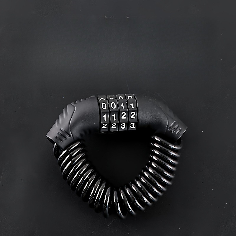 Shaped Retractable Steel Cable - огляд і ціна Cable Lock Combination