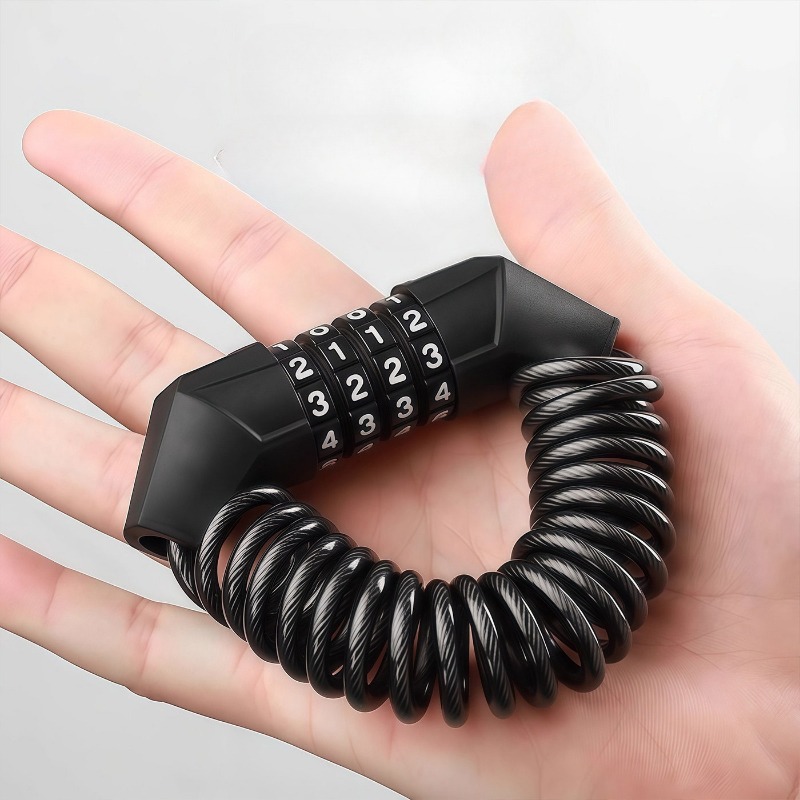 Shaped Retractable Steel Cable - огляд і ціна Cable Lock Combination
