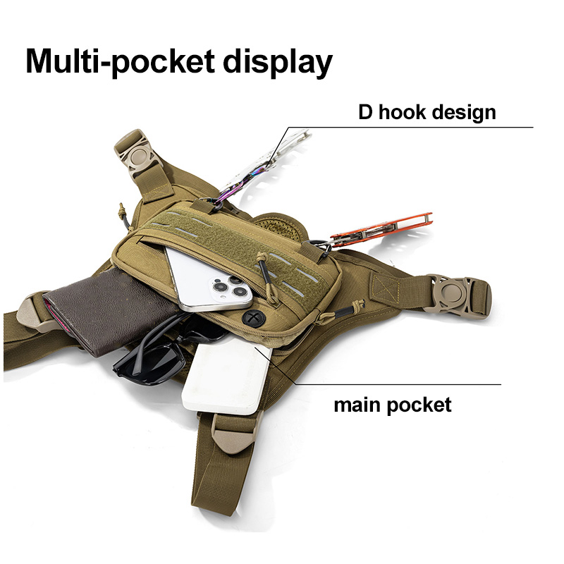 Tactical Front Chest Rig Bag V - огляд і ціна Travel Accessories Bike