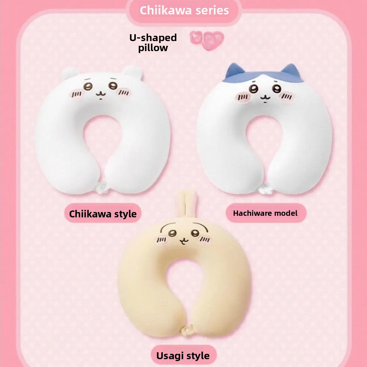 Travel Neck Pillow Chiikawa Us - огляд і ціна Travel Accessories Gift Ideas