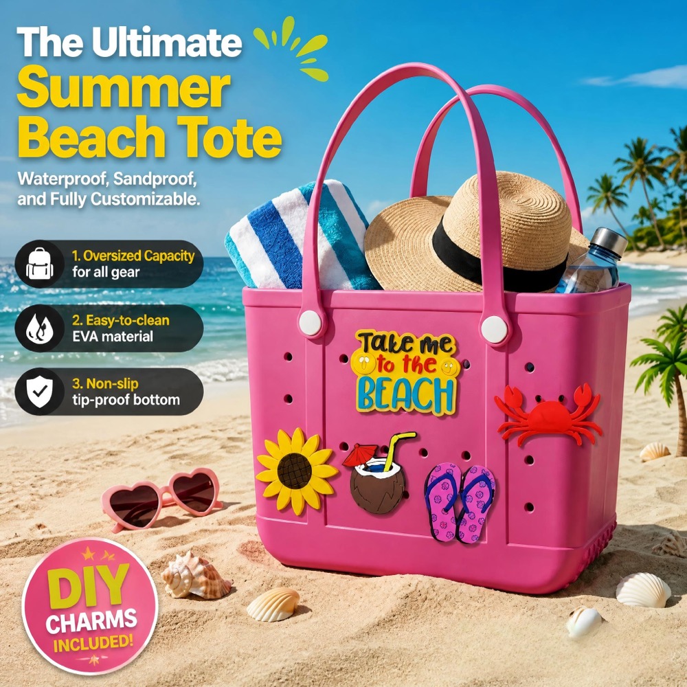 Ladies Oversized Rubber Beach  - огляд і ціна Travel Accessories Gifts