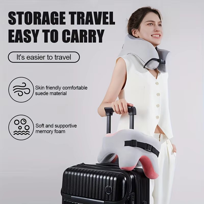 Memory Foam U‑Shape Neck Pillo - огляд і ціна Neck Pillow Memory Foam