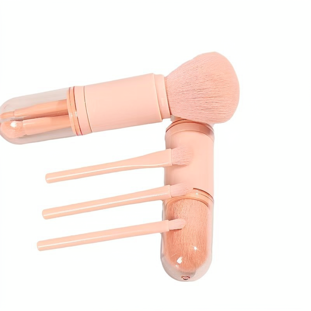4 In 1 Makeup Brush Set Portab - огляд і ціна Travel Accessories Gifts For Her