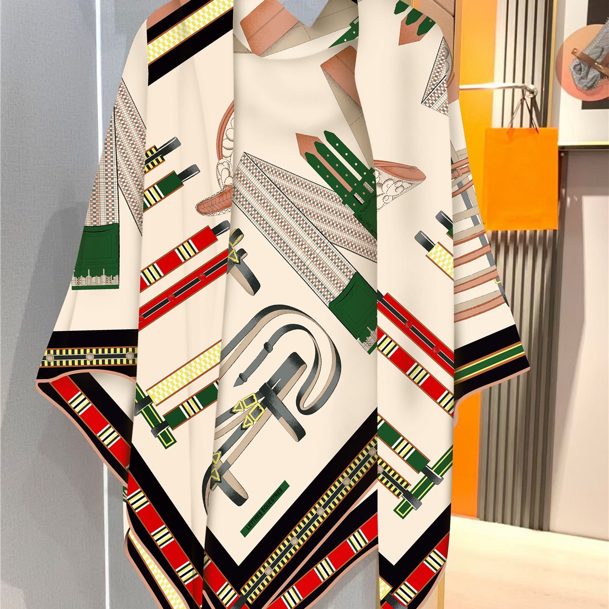 Faux Silk Wool Warm Scarf Wome - огляд і ціна Travel Accessories High End