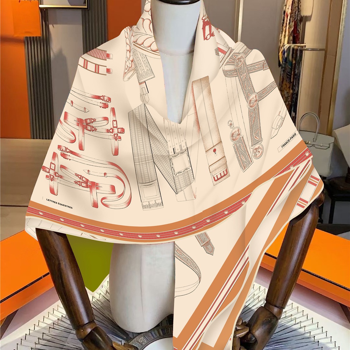 Faux Silk Wool Warm Scarf Wome - огляд і ціна Travel Accessories High End