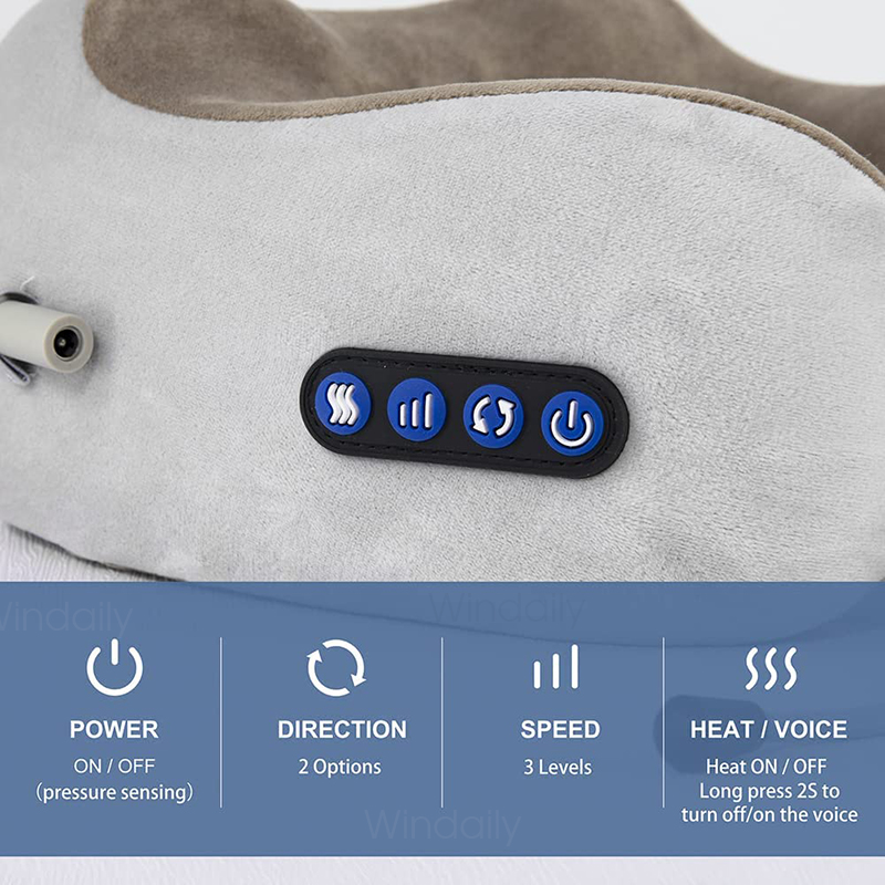 2025 Electric Neck Massager Vi - огляд і ціна Neck Pillow Memory Foam