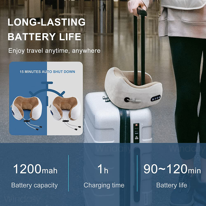2025 Electric Neck Massager Vi - огляд і ціна Neck Pillow Memory Foam