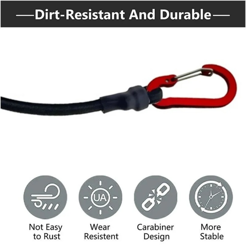 60-90cm 8mm Packing Ropes Outd - огляд і ціна Travel Accessories Bike