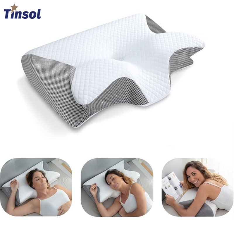 TINSOL Memory Foam Neck Suppor - огляд і ціна Neck Pillow Memory Foam