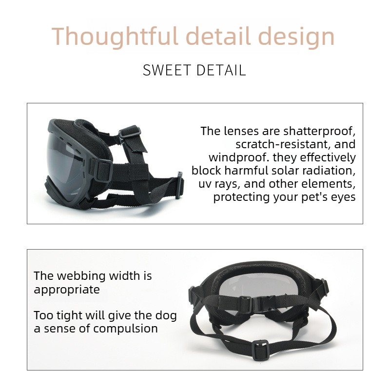 Pet Goggles Wind Sand UV Prote - огляд і ціна Travel Accessories Gift Ideas