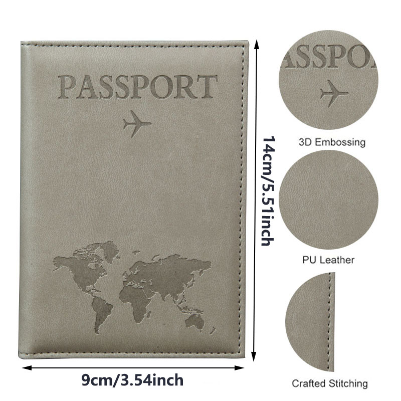 Lover The World Map Passport C - огляд і ціна Travel Accessories On Plane