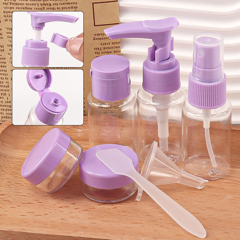 7pcs Travel Mini Makeup Cosmet - огляд і ціна Travel Accessories Needed
