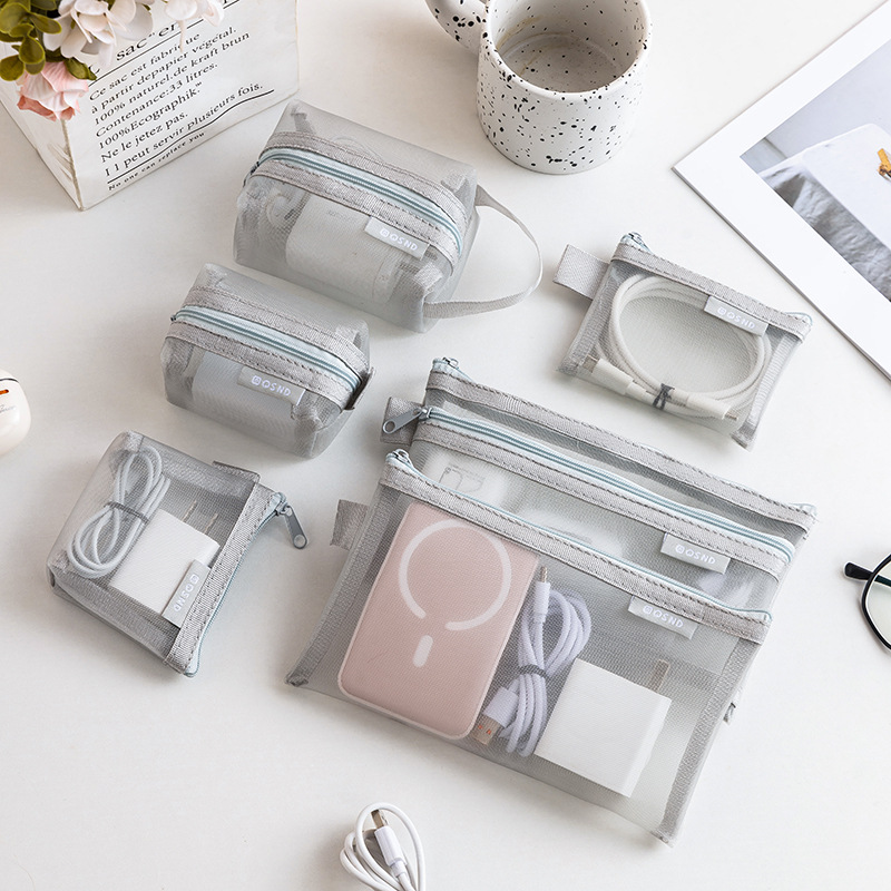Gray Mesh Organizer Bags – for - огляд і ціна Travel Accessories Needed