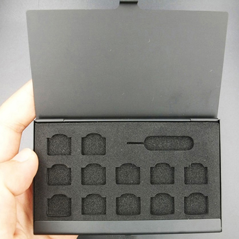 New 12-Slots-NANO+1-Slot-Card- - огляд і ціна Sim Card Holder Case