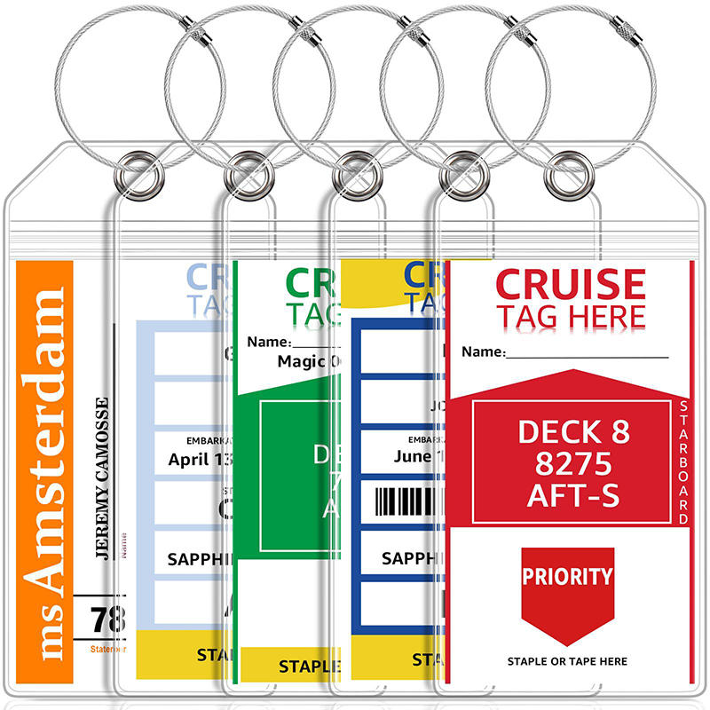 5pcs/Set Cruise Luggage Tags W - огляд і ціна Travel Accessories On Plane