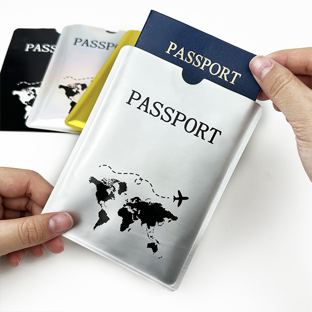 Aluminum foil passport protect - огляд і ціна Travel Accessories On Plane